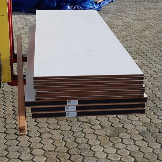 set dubbele binnendeuren 2,32x1,46m, 30min brandwerend