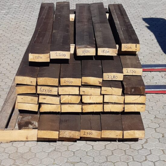 65x165mm vuren balkhout, traditioneel verduurzaamd