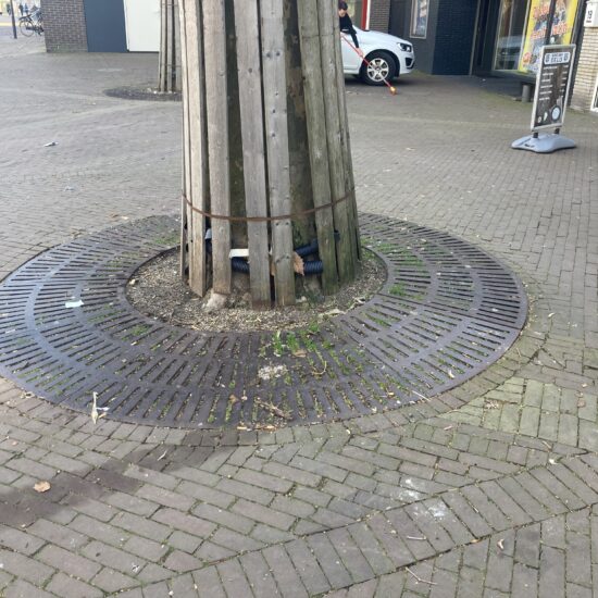 Boomrooster rond 3000mm gietijzer